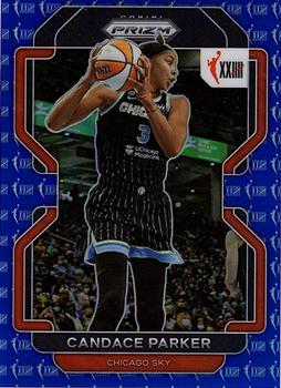 2022 Panini Prizm WNBA - Blue #171 Candace Parker Front