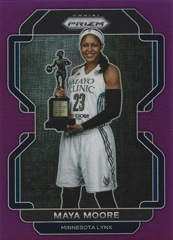 2022 Panini Prizm WNBA - Purple #64 Maya Moore Front