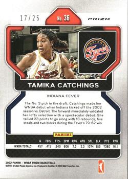 2022 Panini Prizm WNBA - Mojo #36 Tamika Catchings Back