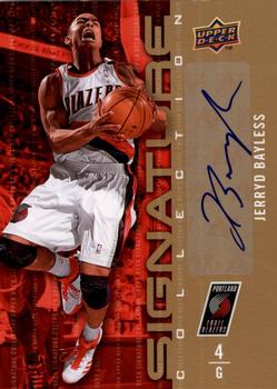 2009-10 Upper Deck - Signature Collection #10 Jerryd Bayless Front