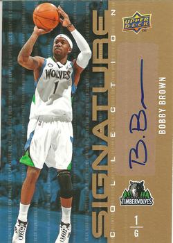 2009-10 Upper Deck - Signature Collection #20 Bobby Brown Front