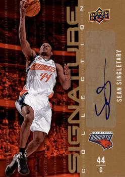 2009-10 Upper Deck - Signature Collection #82 Sean Singletary Front