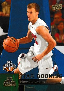 2009-10 Upper Deck - Star Rookies #221 Nick Calathes Front