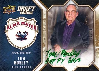 2009-10 Upper Deck Draft Edition - Alma Mater Autographs #AM-BO Tom Bosley Front