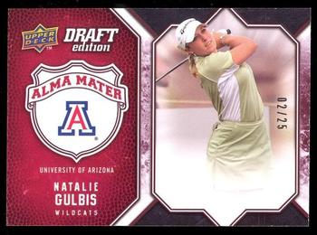 2009-10 Upper Deck Draft Edition - Alma Mater Red #AM-NG Natalie Gulbis Front