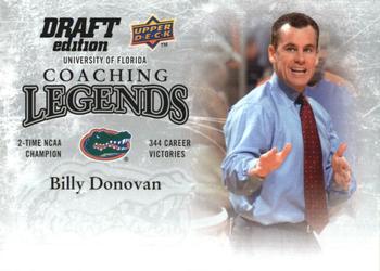 2009-10 Upper Deck Draft Edition - Coaching Legends #CL-BD Billy Donovan Front