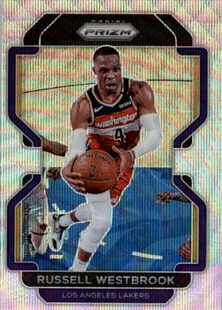 2021-22 Panini Prizm - Silver Wave #55 Russell Westbrook Front