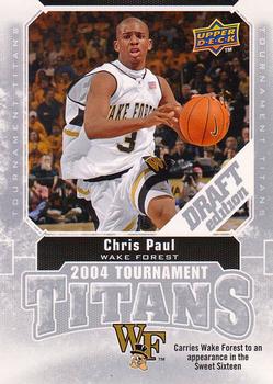 2009-10 Upper Deck Draft Edition - Tournament Titans #TT-CP Chris Paul Front