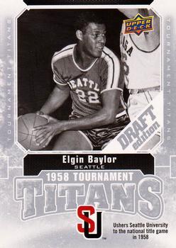 2009-10 Upper Deck Draft Edition - Tournament Titans #TT-EB Elgin Baylor Front