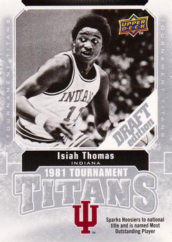 2009-10 Upper Deck Draft Edition - Tournament Titans #TT-IT Isiah Thomas Front