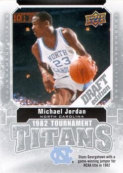 2009-10 Upper Deck Draft Edition - Tournament Titans #TT-JO Michael Jordan Front
