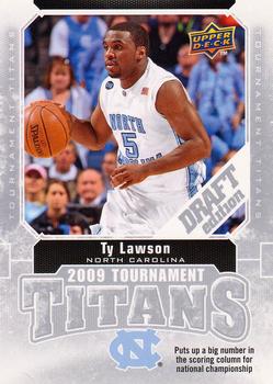 2009-10 Upper Deck Draft Edition - Tournament Titans #TT-TL Ty Lawson Front