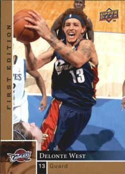 2009-10 Upper Deck First Edition - Gold #27 Delonte West Front