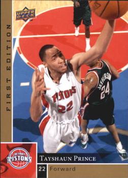 2009-10 Upper Deck First Edition - Gold #42 Tayshaun Prince Front