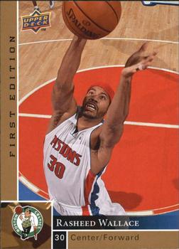 2009-10 Upper Deck First Edition - Gold #45 Rasheed Wallace Front