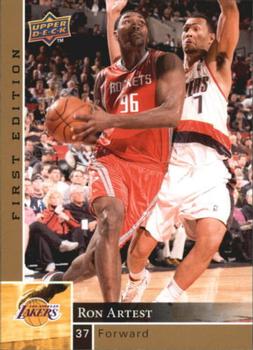 2009-10 Upper Deck First Edition - Gold #55 Ron Artest Front
