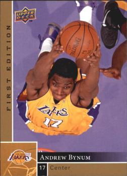 2009-10 Upper Deck First Edition - Gold #73 Andrew Bynum Front