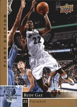 2009-10 Upper Deck First Edition - Gold #78 Rudy Gay Front