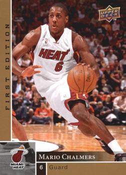 2009-10 Upper Deck First Edition - Gold #83 Mario Chalmers Front