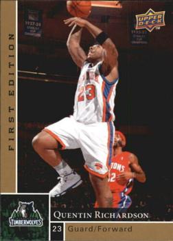 2009-10 Upper Deck First Edition - Gold #113 Quentin Richardson Front