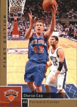 2009-10 Upper Deck First Edition - Gold #114 David Lee Front