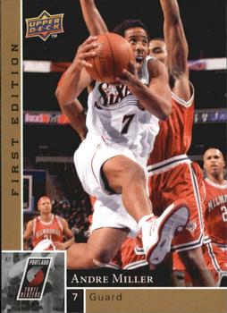 2009-10 Upper Deck First Edition - Gold #131 Andre Miller Front