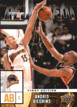 2009-10 Upper Deck First Edition - Rejected! #R-16 Andris Biedrins Front