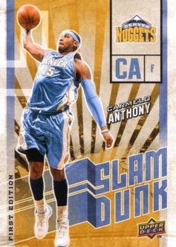 2009-10 Upper Deck First Edition - Slam Dunk #SD-9 Carmelo Anthony Front