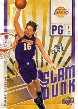 2009-10 Upper Deck First Edition - Slam Dunk #SD-11 Pau Gasol Front