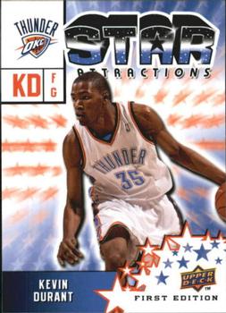 2009-10 Upper Deck First Edition - Star Attractions #SA-4 Kevin Durant Front