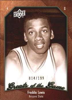2009-10 Upper Deck Greats of the Game - SN199 #2 Freddie Lewis Front