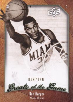 2009-10 Upper Deck Greats of the Game - SN199 #54 Ron Harper Front