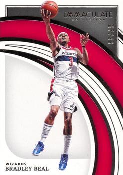 2021-22 Panini Immaculate Collection #19 Bradley Beal Front