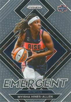 2022 Panini Prizm WNBA - Emergent #10 Myisha Hines-Allen Front