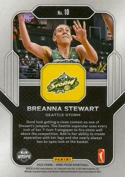 2022 Panini Prizm WNBA - Far Out #10 Breanna Stewart Back