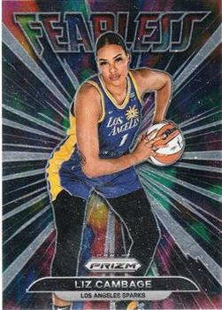 2022 Panini Prizm WNBA - Fearless #1 Liz Cambage Front
