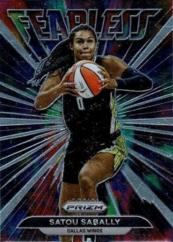2022 Panini Prizm WNBA - Fearless #6 Satou Sabally Front