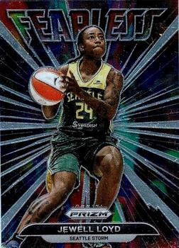 2022 Panini Prizm WNBA - Fearless #10 Jewell Loyd Front