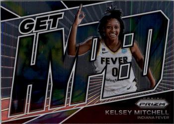 2022 Panini Prizm WNBA - Get Hyped #5 Kelsey Mitchell Front