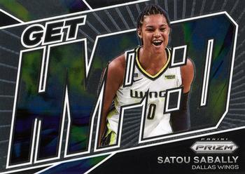 2022 Panini Prizm WNBA - Get Hyped #7 Satou Sabally Front