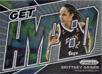 2022 Panini Prizm WNBA - Get Hyped #9 Brittney Griner Front