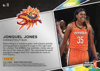 2022 Panini Prizm WNBA - Get Hyped #11 Jonquel Jones Back