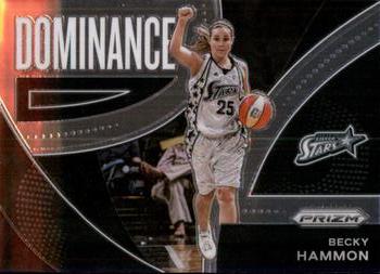 2022 Panini Prizm WNBA - Dominance #11 Becky Hammon Front