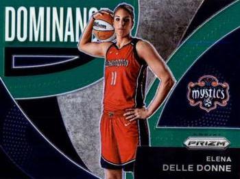 2022 Panini Prizm WNBA - Dominance Prizms Green #2 Elena Delle Donne Front