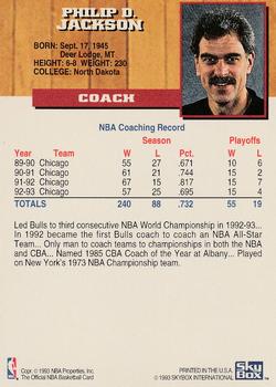 1994 Hoops Chicago Bulls Team Night Sheet SGA #NNO Bill Wennington