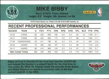 2010-11 Donruss #151 Mike Bibby  Back