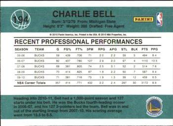 2010-11 Donruss #194 Charlie Bell  Back