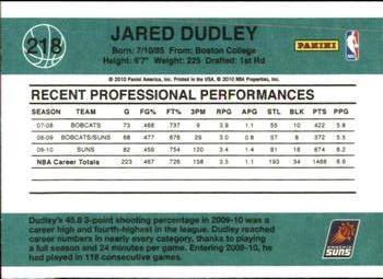 2010-11 Donruss #218 Jared Dudley  Back