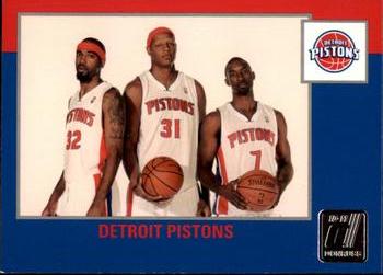 2010-11 Donruss #270 Detroit Pistons  Front