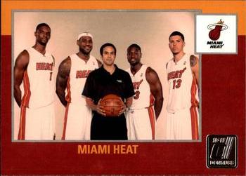 2010-11 Donruss #275 Miami Heat  Front